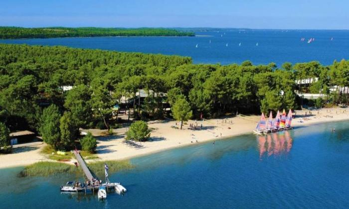 Hacienda De La Canopee Avec Piscine Chauffee Au Sel Hourtin Dış mekan fotoğraf